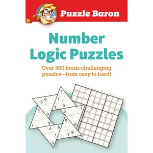 USED-Puzzle Baron's Number Logic Puzzles: Over 300 Brain-Challenging Puzzles-From Easy to Hard by Baron, Puzzle (Paperback)