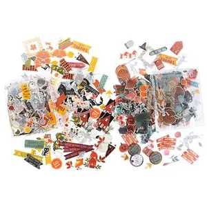 Crafts & Sewing Kingston Crafts Falloween Vellum and Acetate Die-Cuts - Set of 3000