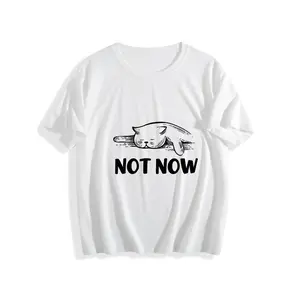 US Local Shipping Women's Crewneck Short Sleeve T Shirt Cat Lover Cute Casual Daily Spring Summer Premium Soft Graphic Tee For Women