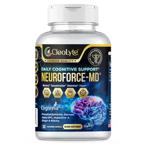 NEUROFORCE-MD® – Doctor-Formulated 7-in-1 Brain Support for Memory, Focus & Mental Clarity, Cognitive & Energy Booster