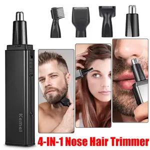 4 -in-1 Electric Nose Hair Trimmer, Comfort Rechargeable Nose Hair Shaver, Nose Hair Removal Tool, Personal Care Appliances for Men, Hair Removal Device