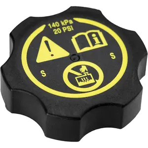 13502353 Coolant Reservoir Cap for Chevy  Buick Cadillac -Silverado 1500 2500 3500 Express Avalanche Suburban Captiva Cavalier Equinox Malibu Savana Sierra Yukon Radiator Surge Tank Cap