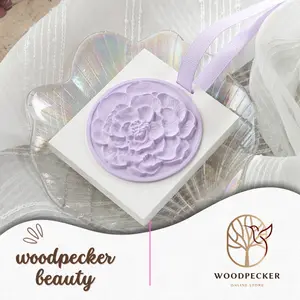 Floral Elegance Aromatherapy Wax Tablets - Artisanal Scented Decor for Home and Office