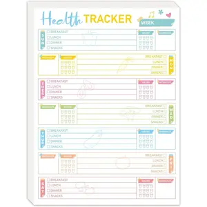 100 Pages Weekly   workout journal meal planner notebook Daily  Diary Fitness Diet  Record for Women Men  Progress 9.84 x 7.28inch
