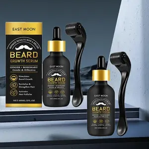 Men's Beard Care Oil, 2 Boxes Gentle Cleaning Beard Oil, Moisturizing Beard Care Oil, Beard Care Product for Men, Rosemary Extract, Scalp Tonic