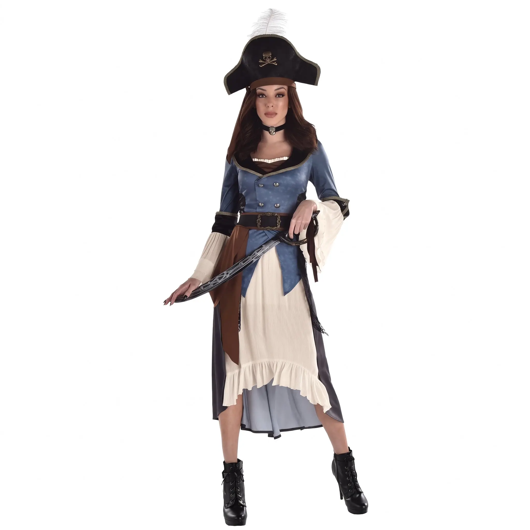 Elegant Posh Pirate Women's Halloween Costume