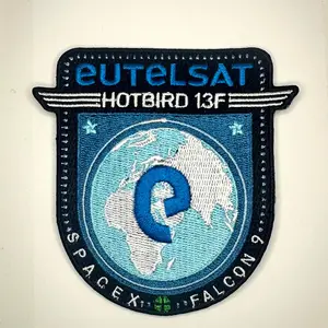 OrIginal SPACEX  FALCON 9 EUTELSAT HOTBIRD 13F MISSION PATCH - NASA 2022