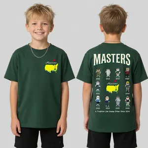 2026 Masters Augusta Golf Youth T-Shirt, Masters Merchandise 2026, Augusta National Golf Club Tee, Golf Fan Tee, The Masters 2026 Shirt, Full Size, Full Color