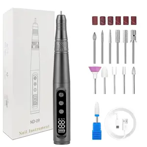 Golden Cutics ND-09 Professional Rechargeable Nail Drill Machine Kit with 35-Speed Settings USB Charging Electric Nail File Portable & Unscented Manicure Gift