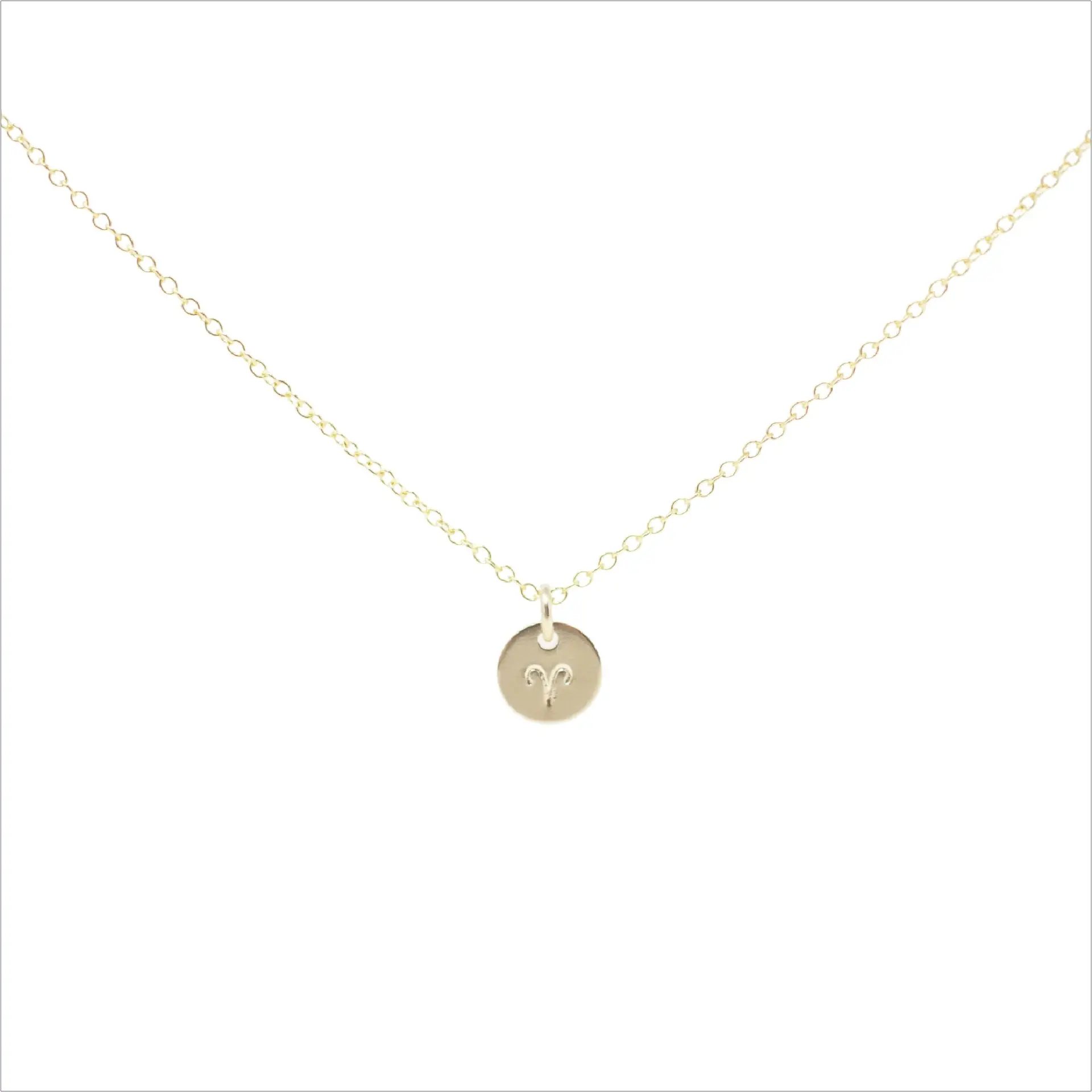 Aries Necklace - Zodiac Necklace