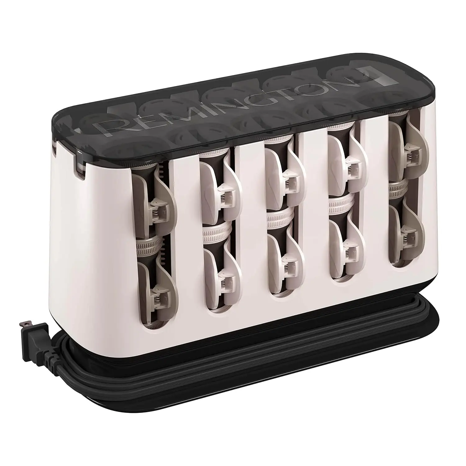 Remington Shine Therapy Hot Rollers, Hair Setter Rollers, 20-Piece Set | Argan Oil and Keratin Treated, Professional Hair Curlers, For All Hair Lengths, Includes Clips and Two Roller Sizes
