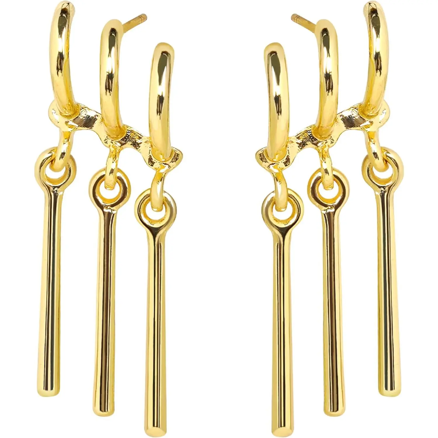 Zoro Inspired Earrings - Badass Anime Jewelry for Cosplay Enthusiasts