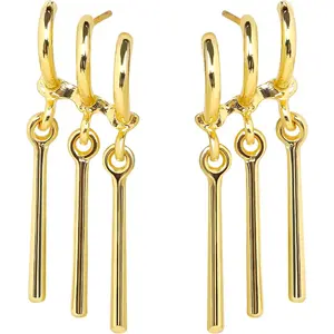 Zoro Inspired Earrings - Badass Anime Jewelry for Cosplay Enthusiasts