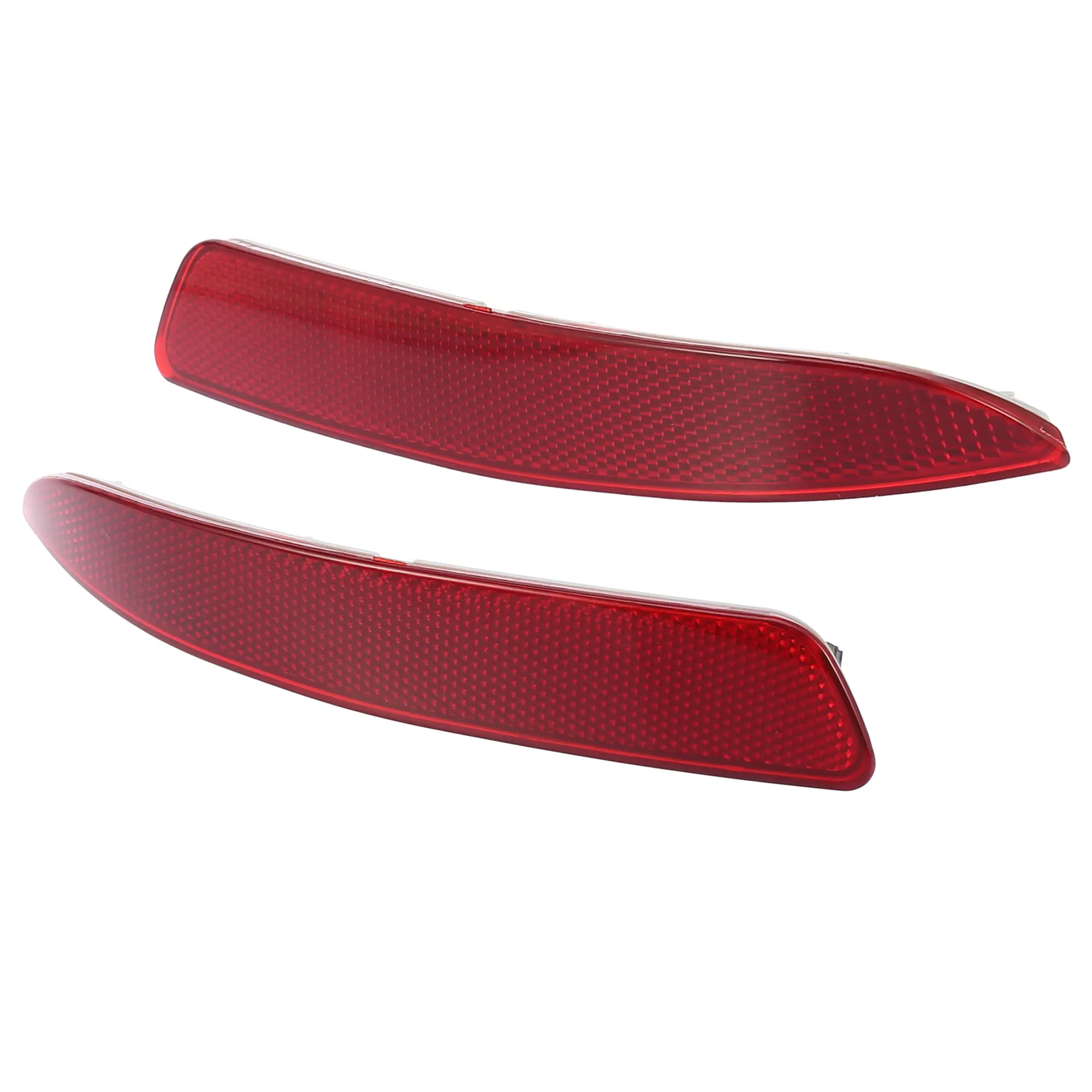 1 Pair Car Rear Bumper Reflector Strip Cover Left Right Side 63217158949 63217158950 for BMW X5 2007-2013