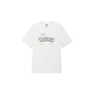 Daniel Arsham x Pokemon x Uniqlo Crystal Logo Tee (Japanese Mens Sizing) White (men) by StockX
