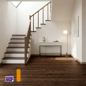1 Roll 40cm Deep Oak Wood Peel and Stick Self Adhesive Floor Tiles Waterproof Scratch & Wear Resistant Easy Clean Free Install Tools No Glue Renter Friendly Durable PVC Vinyl Flooring for Kitchen Bedroom Waterproof Pvc Material Scratch Resistant Surface