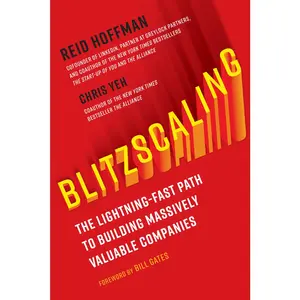USED Book - Blitzscaling: The Lightning-Fast Path to Building Massively Valuable Companies by Hoffman, Reid (Hardcover) - english