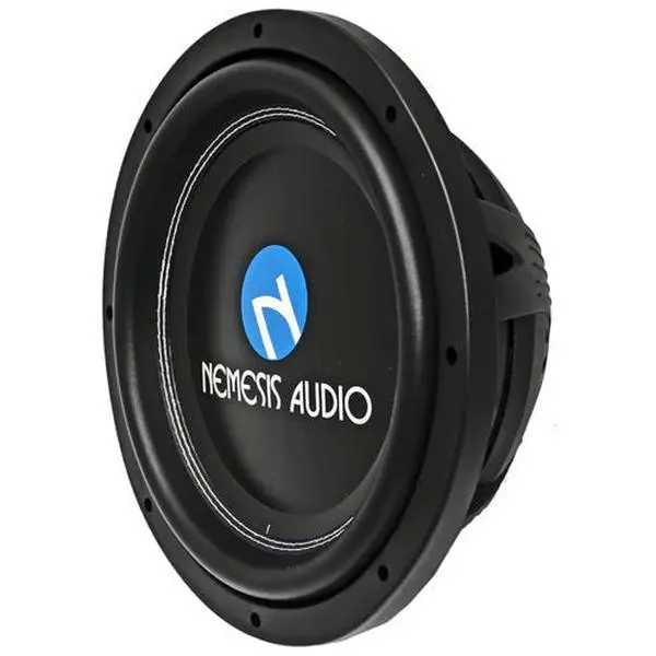 Nemesis Audio NA-10SLM v.2 10" 500W RMS Shallow Mount Subwoofer DVC 4-Ohm