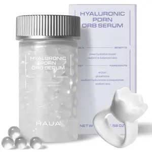 [HAUA Official Store] HAUA PDRN Serum + Gua Sha Duo - Hyaluronic PDRN Orb Serum + Ring Gua Sha Bundle