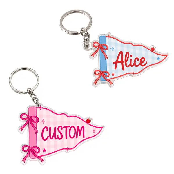 PRE-K Back To School 2 side Key Chain - Acrylic Keychain - Back to School - Keychain