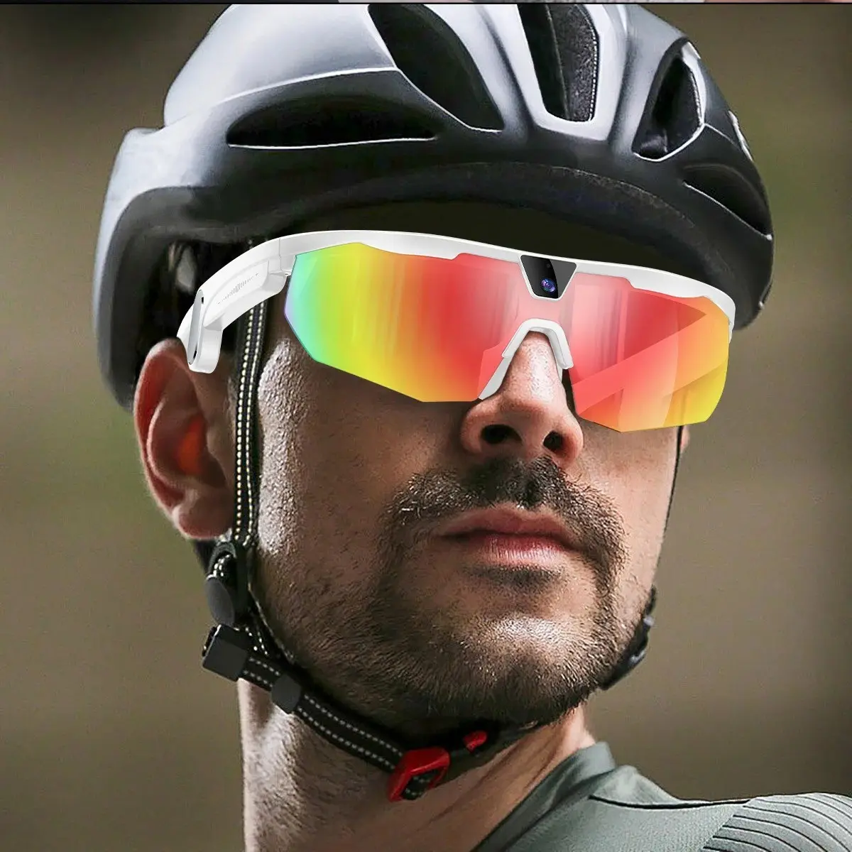 Smart Cycling Goggles, HD Video Recording, Designed for Outdoor Adventures, Bike Enthusiasts, Unisex Sports Glasses, Model W640