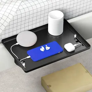 Clip-On Bedside Shelf – Easy Storage & Cable Organizer