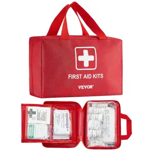 VEVOR First Aid Kit, 420 Pieces, 600D Nylon Large Survival First Aid Bag, Emergency Medical Supplies, for Home, Car, Office, Travel, Camping, Truck, Hiking, Sports, Vehicle and Outdoor EmergenciesVEVOR Super Brand Day