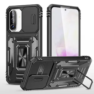 Samsung Galaxy a Series Phone Case, 360 Degree Rotating Stand, Shockproof Design, Compatible with A56/a36/a55/a35/a05/a05s/a32/a54 Models