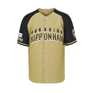 Men's Hokkaido Nippon-Ham #11 Fighters Summer Baseball Jersey Stitched