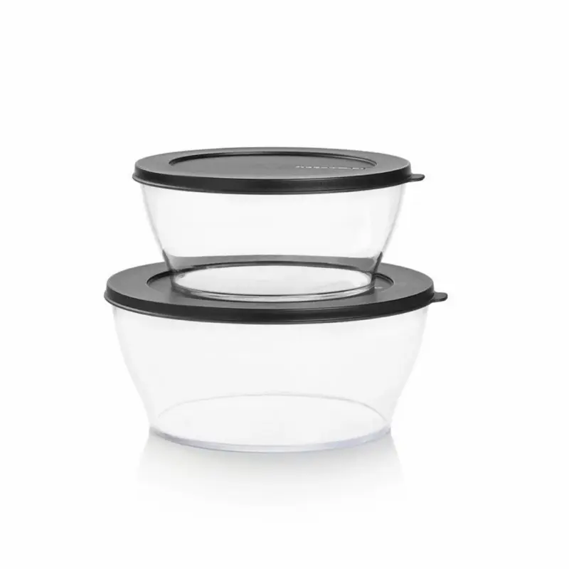 Tupperware Clearly elegant 2.4L 1.3L