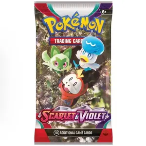 1 Scarlet Violet Booster Pack. English