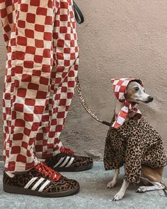 Ozzie Leopard Denim Dog Jacket