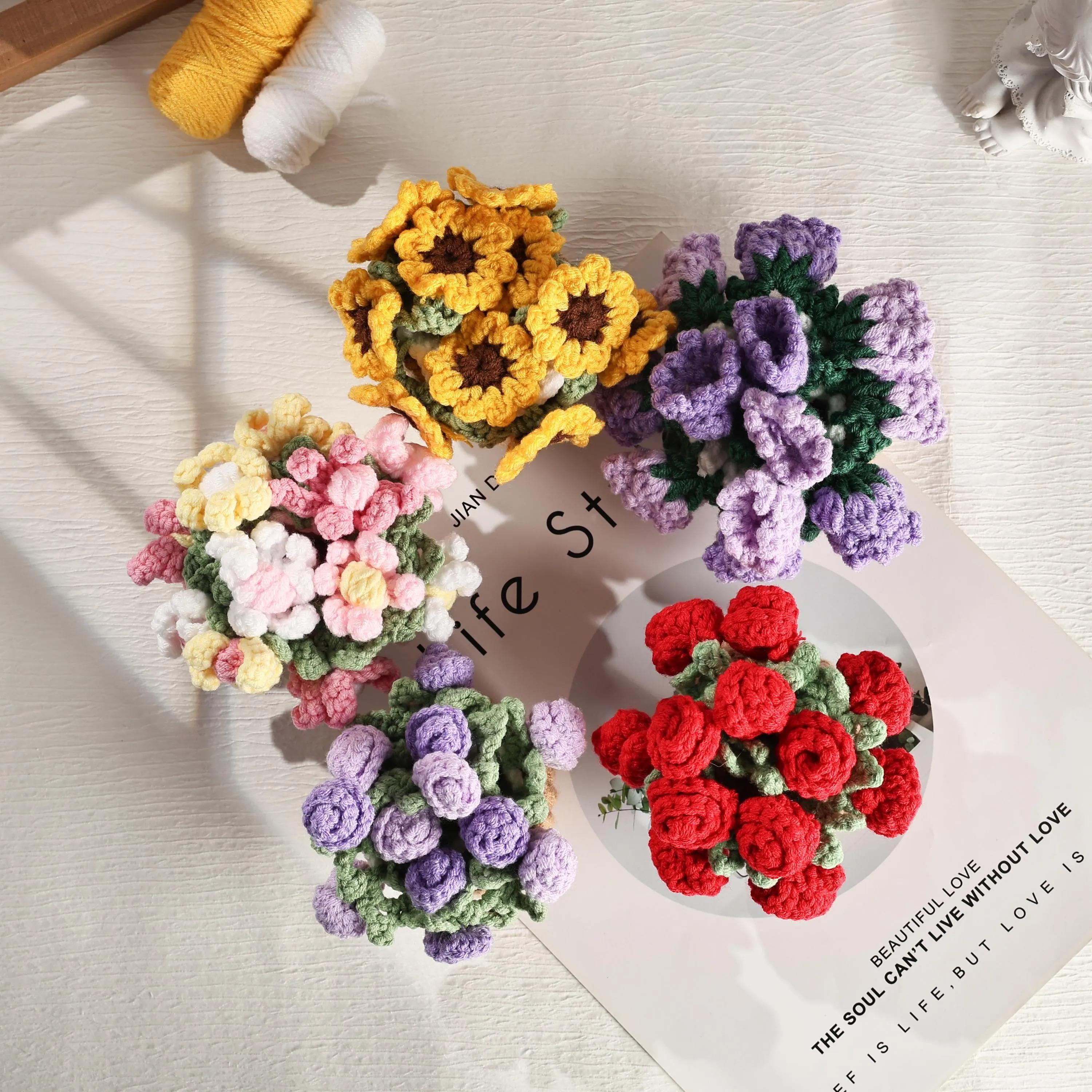 Crochet Flower Coaster, Handmade Round Flower Cup Holder, Crochet Coaster, Housewarming Coaster Decor, Cute Gift, Mothers Day Gift