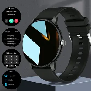1.3 Inch HD Display Smart Watch, Wireless Calling, Customizable Wallpaper, Compatible with Android & iOS, Fitness Tracker, Music Control