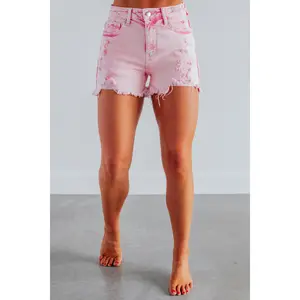 Mae Risen Shorts - Acid Pink