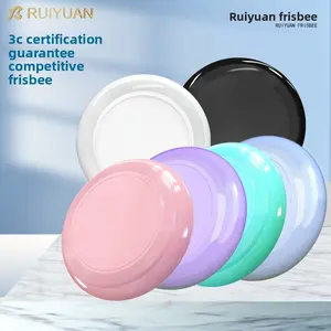 Frisbee Adult Outdoor Sports Toys Beach Pet Frisbee Luminous Plastic Soft Rubber Children's Frisbee