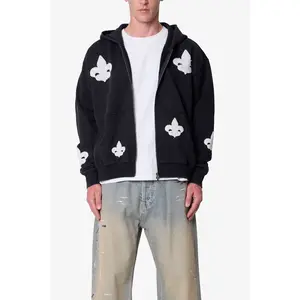 mnml Fleur Zip Up Hoodie