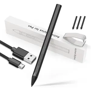 Stylus Pen for  Surface Pro 11/10/9/X/8/7/6/5/4/3,Surface Go/Go2/Go3,Book3/2/1,Surface Laptop7/6/5/4/3/2/1,Studio 2 (Black)