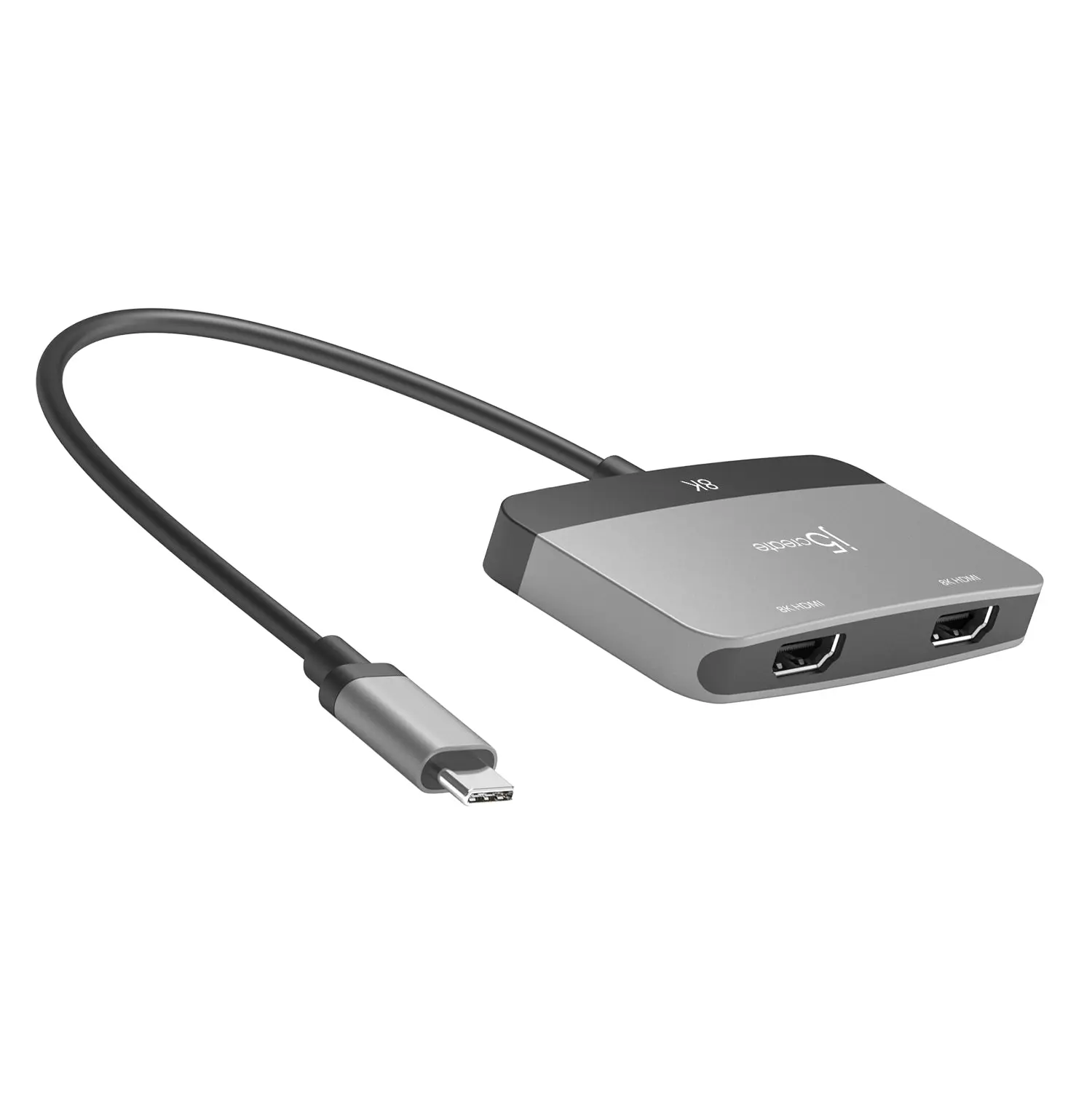 8K USB-C® to Dual HDMI™ Display Adapter