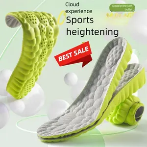 Men's Height Increase Women's Men's Sports High Elastic Shock Absorption Antibacterial Deodorant Breathable Sweat Absorption Casual Memory Shock Absorption 6041 Support for Men and Women High Arch Support insoles Unisex soles christmas Foot Pads Footwear,