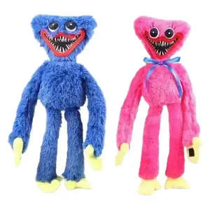 Huggy Wuggy Plush Toy 40cm, Poppy Playtime Cuddly Doll, Soft Stuffed Animal for Kids Birthday Gift Fashion Accessory Sets