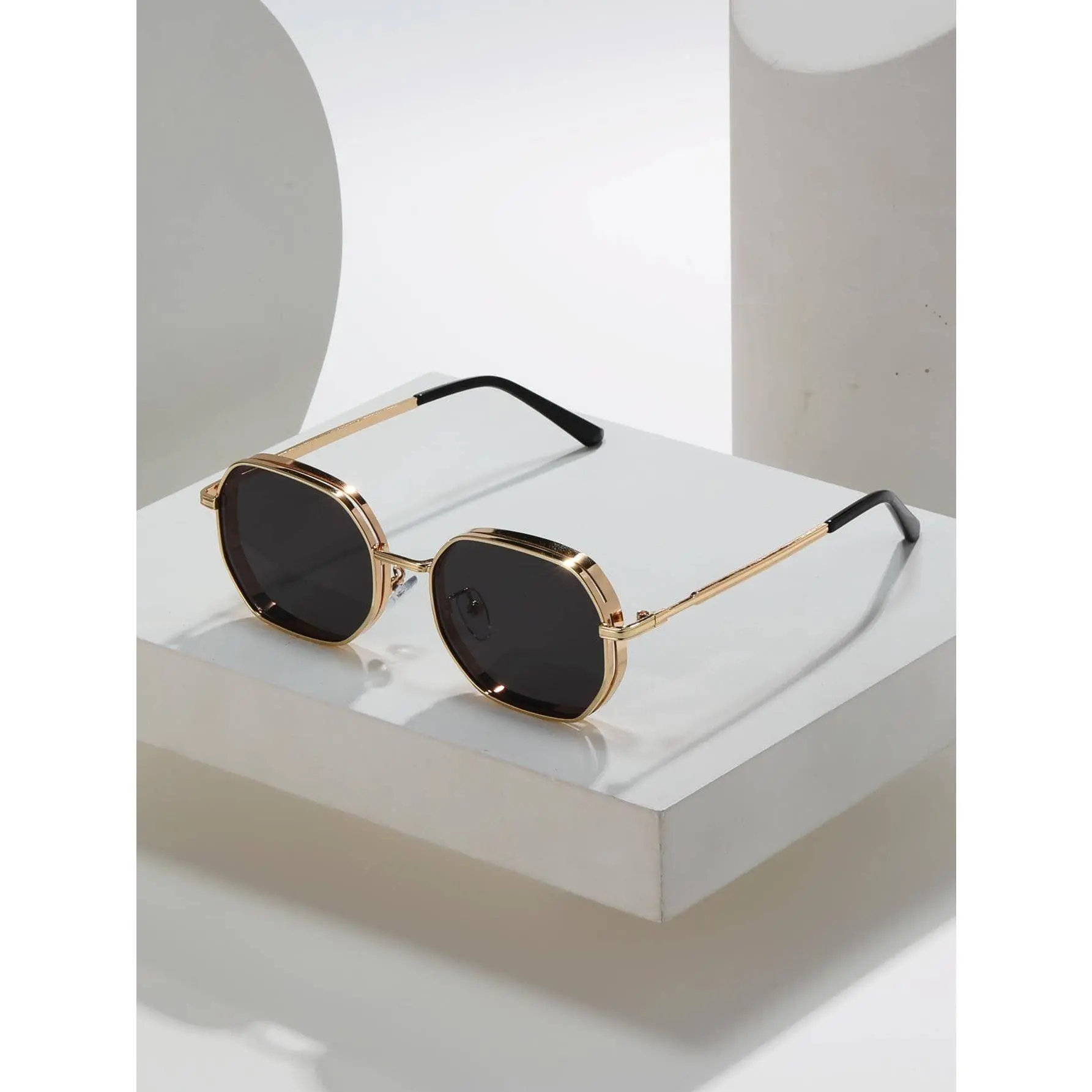 1pcs Men/Women's Fashion Glasses,women's  sunglass  reflection Tortoise Shell Pattern Sunglasses glasses  girl fishing glass sun block cat  glass uv400 lens Vintage Small Oval Women's Glasses Lightweight Black Rectangle Women's Glasses