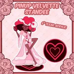 IN HAND Hazbin Hotel Standee Acrylic--Velvette