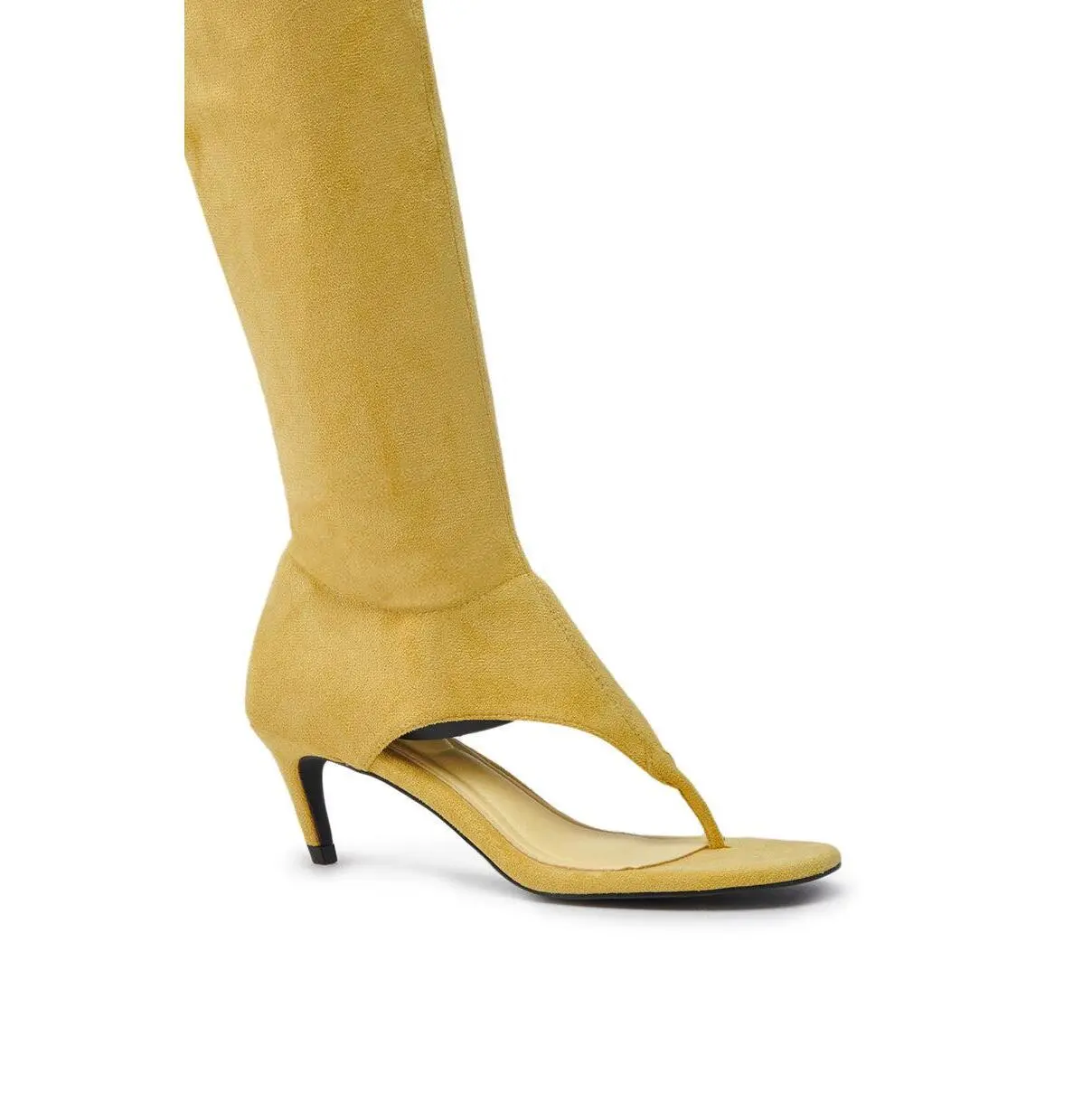 AZALEA WANG CECILE MUSTARD SANDAL STILETTO - TikTok Shop