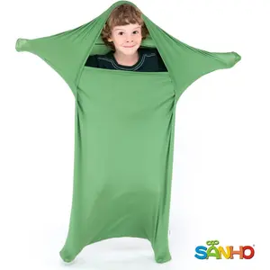 Premium Sensory Sock, Updated Version, Medium, 50" L x 24" W, Good for height:47"- 63" Green