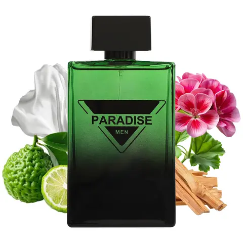 Paradise Men Eau De Parfum Natural Spray 90Ml 3.0fl.oz. by Mys Scents