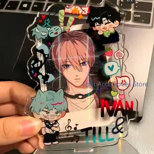 Alien Stage Ivan Till Soft Luka Ivit Mizi Sua Anime Acrylic Photo Frames Stand Model Desk Display Decor Photo Display Standing