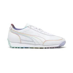 PUMA Mens Easy Rider Pride Lace Up Sneakers Shoes Casual - White