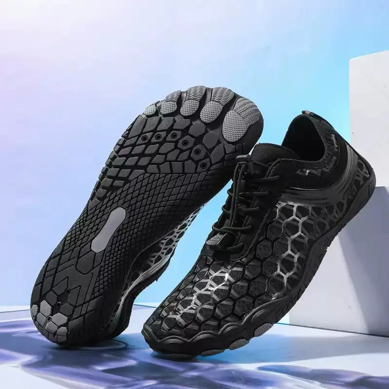Breathable Mesh Walking Shoes for Seniors, Lightweight Cushioned Sneakers with Wide Toe Box, Non-Slip Footwear for Elderly Men & Women, Foot Pressure & Plantar Fasciitis Relief