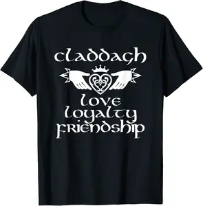 Irish Claddagh Celtic St Paddys Friendship T-Shirt - Dilpreetka Shop 30B0958JMG3S